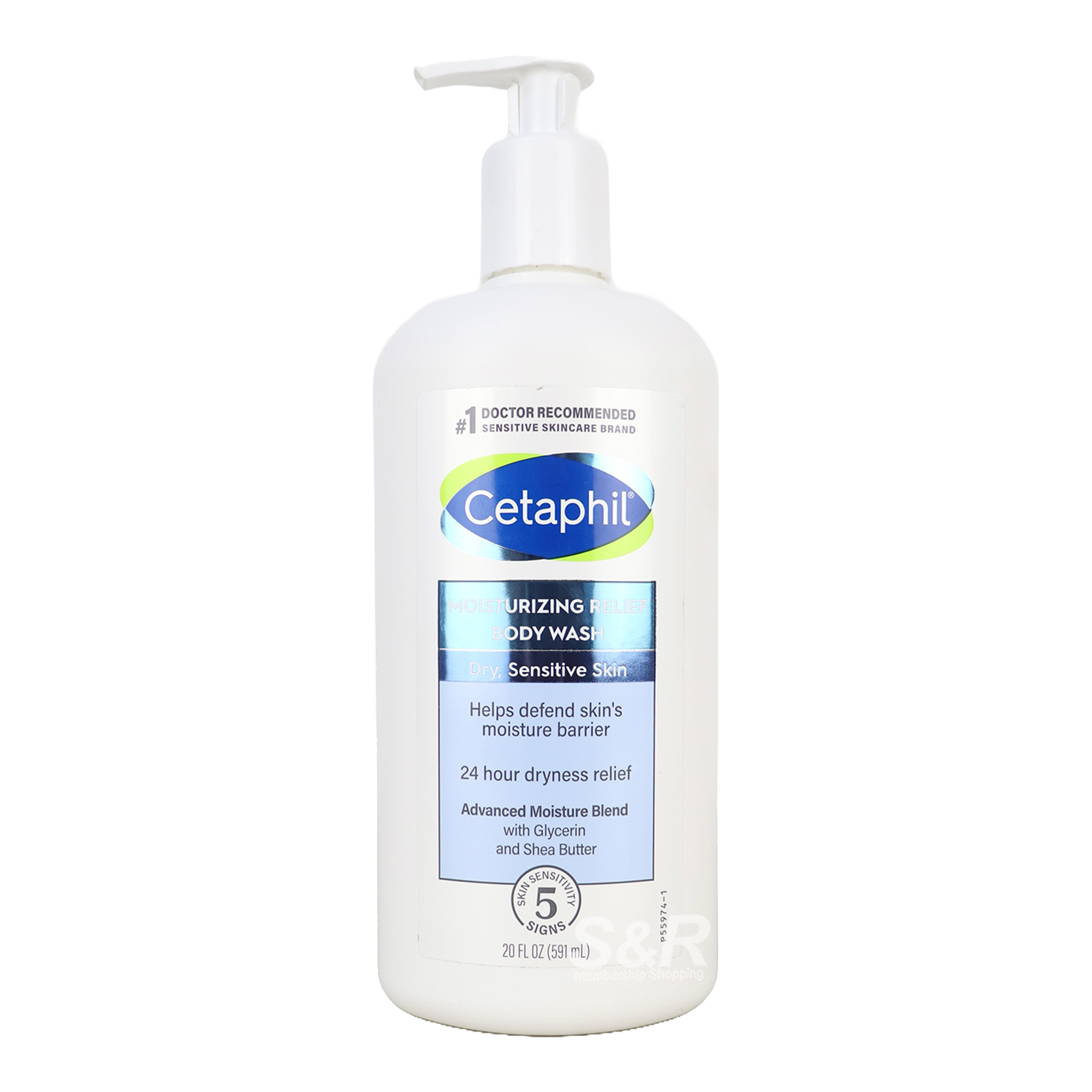 Cetaphil Moisturizing Relief Body Wash 591mL